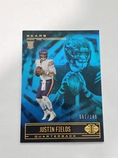 2021 Panini Illusions Trophy Collection Light Blue /149 Justin Fields #62 Bears