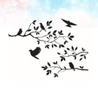 Removable Wall Art Birds Vinyl Decal Stickers Home Wallpaper Decals