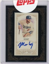 2012 Topps Allen and Ginter Autograph AGA-MK Matt Kemp