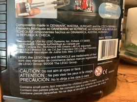 LEGO Bionicle Toa Tahu set  number 8689 And LEGO Bionicle 8690 Toa Onua set