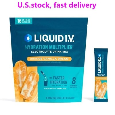 Liquid I.V. Hydration Multiplier - Orange Vanilla Dream - Hydration Powder Packe