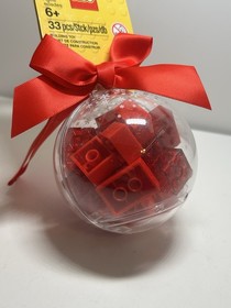 LEGO Holiday Ornament with Red Bricks 853344 Bauble 2011 Sealed