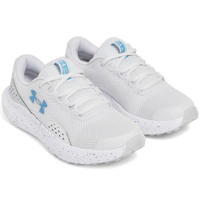 NEW Womens Under Armour Charged Surge 4 Gray Running Shoes 3027007-023 SIze 9.5