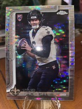 Tyler Shough 2025 Topps Chrome Pulsar Refractor #398 RC