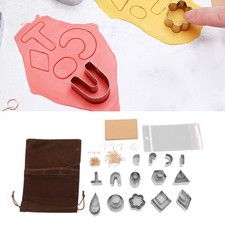 Clay Earring Making Kit DIY Stainless Steel Cutter Incisive Cutting Paper