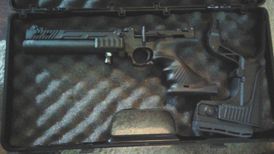 Hatsan Jet l Air Rifle 25 Cal Black/power modded/with new jet2cylinders