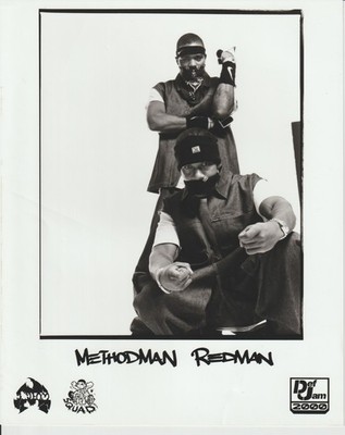 METHOD MAN & REDMAN - ORIG 1999 DEF JAM BLACKOUT! 8X10 PUBLICITY PHOTO - HIP-HOP