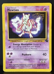 Mewtwo Black Star Promo #3 – 1999 Wizards of the Coast Movie Promo