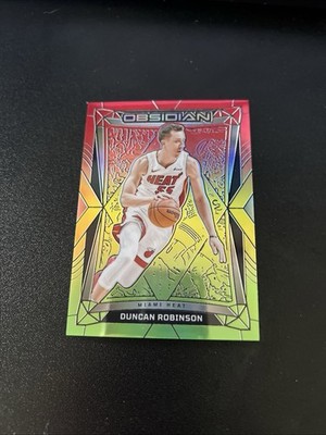 2023-24 Panini Obsidian Basketball Duncan Robinson /75