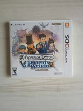 Professor Layton vs Phoenix Wright Ace Attorney (Nintendo 3DS, US) NEW / SEALED