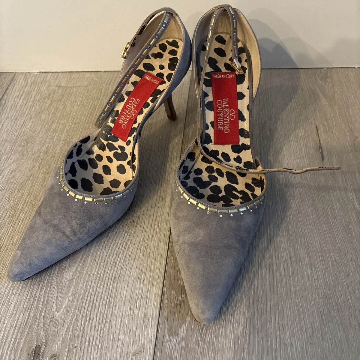 Valentino Gray Heels for Women for sale | eBay