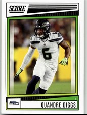 Quandre Diggs 2022 Score Football Seattle Seahawks