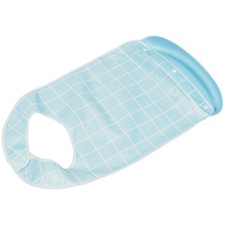 Feeding Bib For Elderly Seniors - Waterproof Reusable Adult Bibs With
