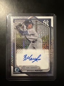 2024 Bowman - Chrome Prospect Mega Box Autographs Brando Mayea #BMA-BMA (AU, RC)