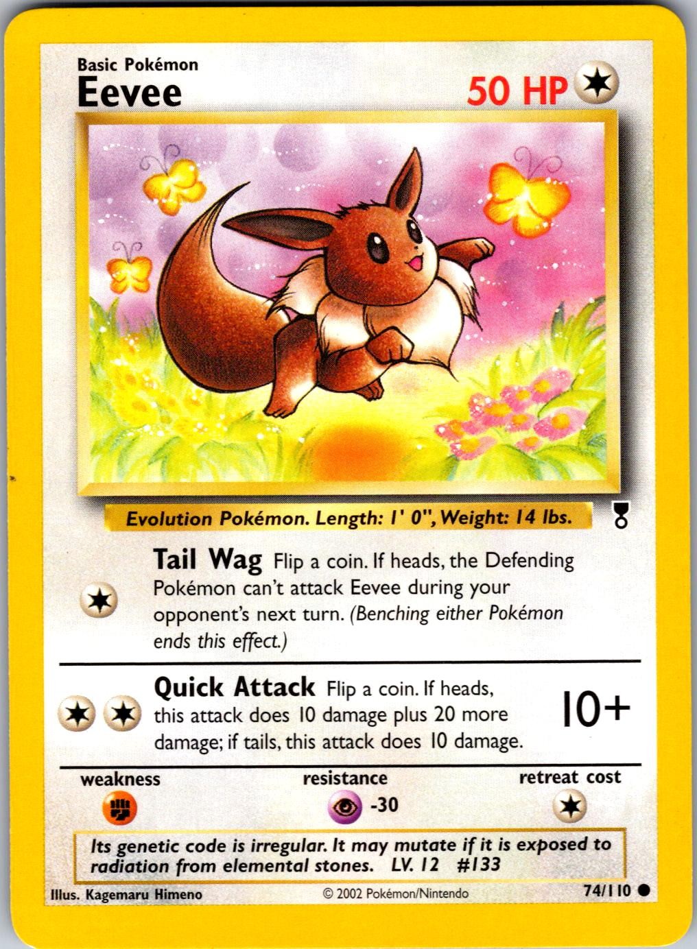 Eevee 74/110 Legendary Collection NM/M