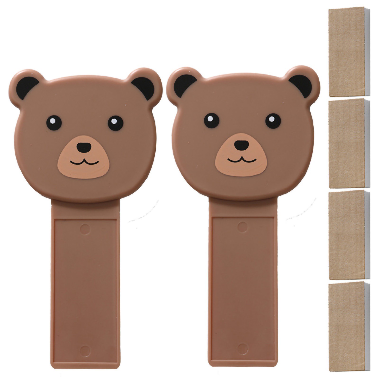 2Pcs Cartoon Cover Lifter Humanized Toilet Bowl Seat Lift Handle For Bathroom Ho