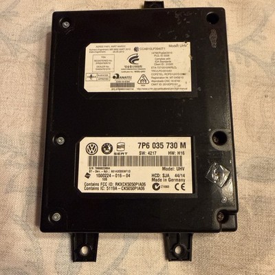 Volkswagen Seat Skoda Bluetooth Module 7p6035730m