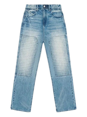RtA Ricardo Slim Fit Jeans Blue Steel 3D Cross