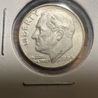 1964-D Roosevelt Dime- 90% Silver- Brilliant Uncirculated Look At That Hair!