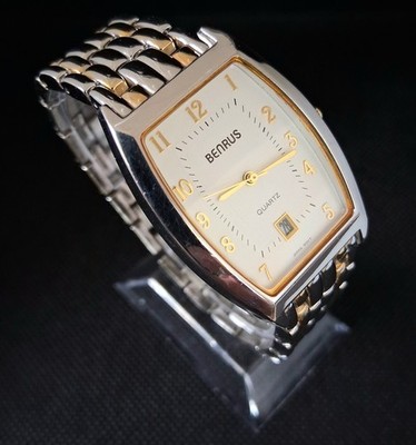 Benrus BNW724 Two Tone Watch (small wrist size)