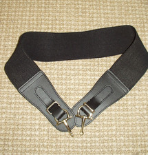 New Banana Republic Women Belt Elastic and Leather - S/M