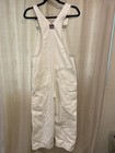 Vintage Ben Davis Overalls White Canvas Workwear Size Small — photo 2