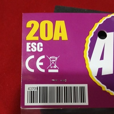 Afro 20A ESC Brushless Electric Electronic Speed Controller for Model Vehicles