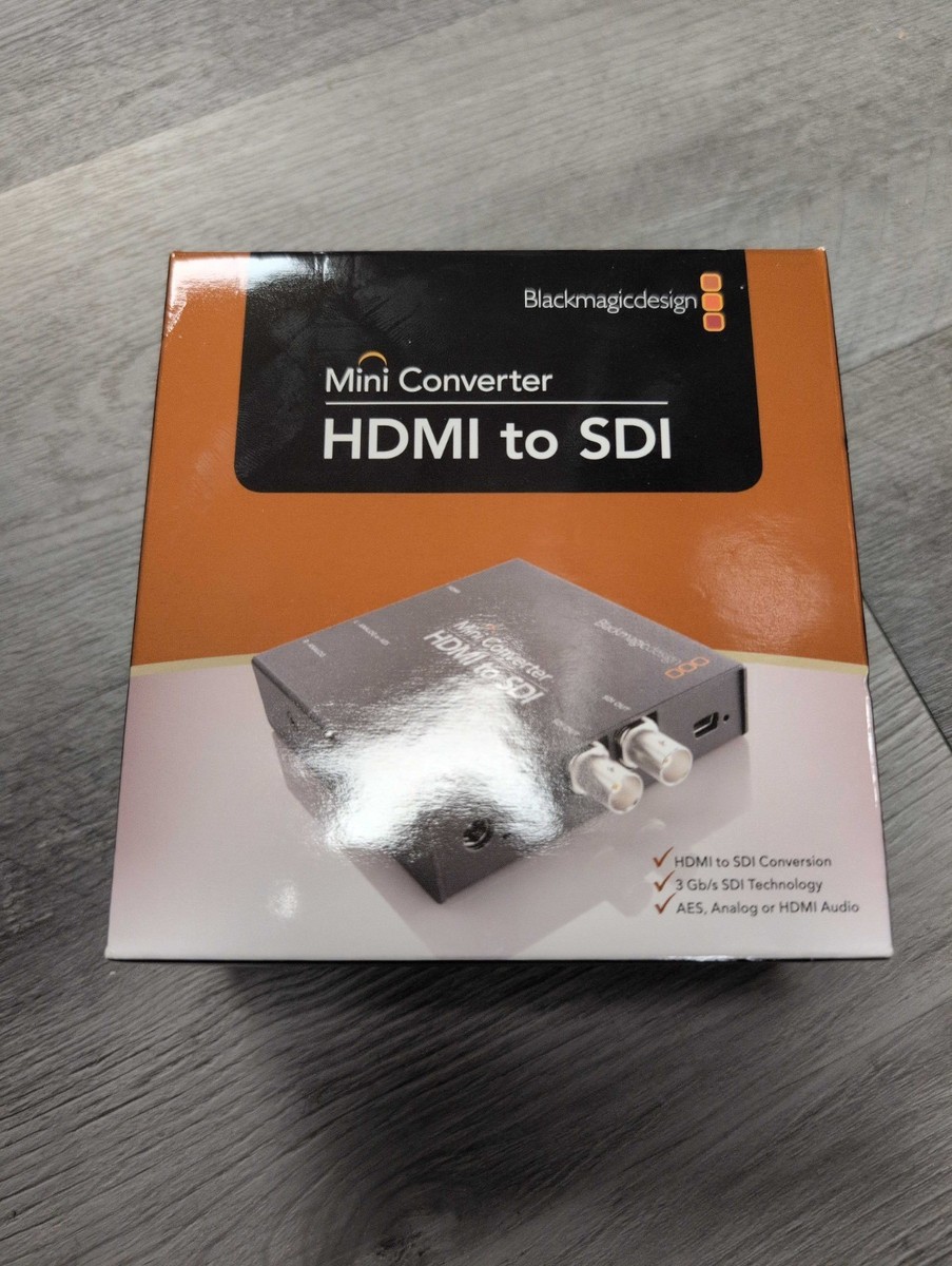 Blackmagic Design Mini Converter HDMI to SDI (OPEN BOX) | eBay