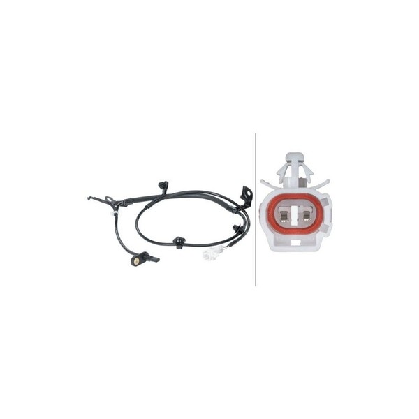 Hella Sensor, Raddrehzahl 6PU 012 679-801 FüR Toyota, Vorderachse Rechts-image