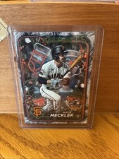 2024 TOPPS HOLIDAY TREE INSERT H16 WADE MECKLER GIANTS