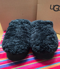 NEW Ugg Maxi Curly Sheepskin Wool Platform Mule Plush Slipper Comfort Women 10