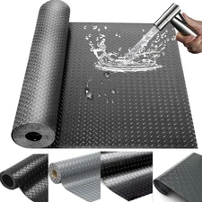 Garage Flooring Mat Roll Trailer Floor Protecting Covering Raised Mat Non-Slip