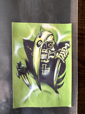 Flexibles Airbrush-Schablonen-Set für 1 Motiv: Fantasy Totenkopf (unbenutzt)