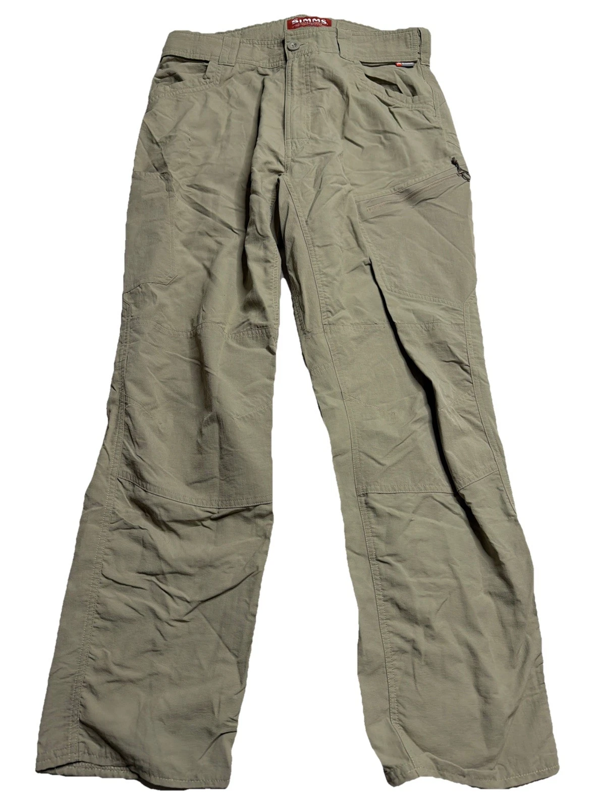 Simms Fishing Pants M Tan Quick Dry Nylon Spandex Outdoor Hiking Travel
Opens in a new window or tab