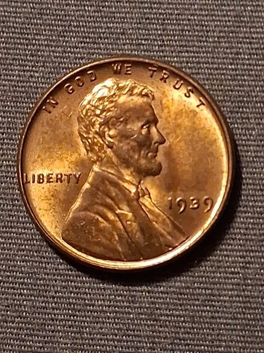 1939 Proof Lincoln Wheat Penny Rare Htf  Low  Mintage