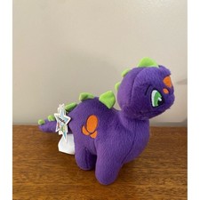 VTG Neopets Purple Chomby Plush NWT Thinkaway 1st Edition 2004 8"