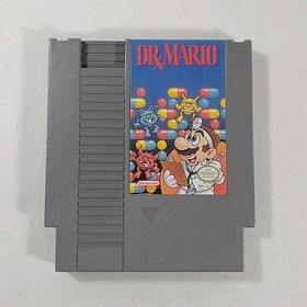 Dr. Mario Nintendo NES Complete In Box With Manual 1990 Vintage Video Game