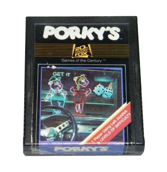 Jeu Atari 2600 Dragster - Version PAL Loose (Sans Boîte) - État Correct - Inscription Manuscrite