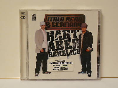 ITALO RENO & GERMANY - HART ABER HERZLICH 2-CD 2004 Curse Kool Savas LIMITED EDT