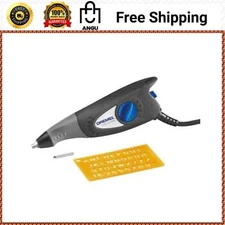 Dremel Electric Engraver Engraving Tool Kit Metal Plastic Wood Glass Carve Tool
