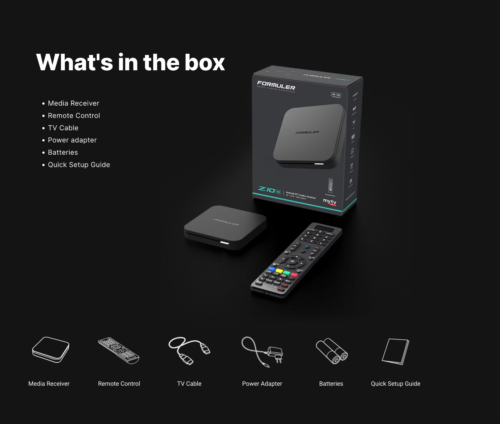 New Formuler Z10 SE Android 10 Single Band WiFi 2+16GB 4K Smart Media Player Box - Picture 7 of 11