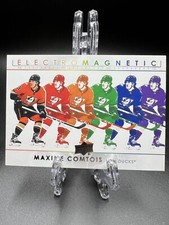 2021-22 Upper Deck Hockey Series 1 Maxime Comtois Electro Magnetic #EM-11 Ducks