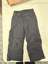 COLUMBIA XCO SNOWBOARD BLACK KIDS  SNOW PANTS BOYS GIRLS  4  5 EUC
