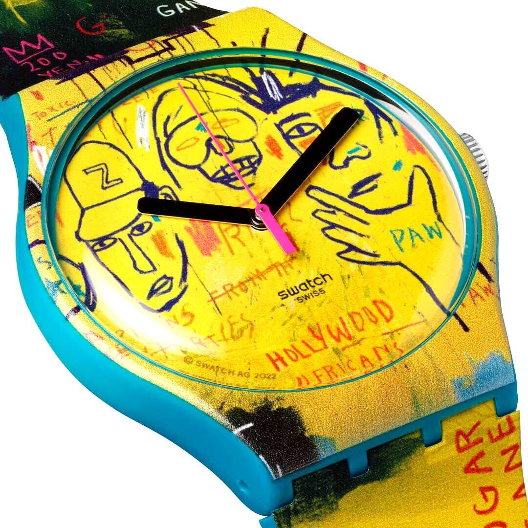 SWATCH X JEAN-MICHEL BASQUIAT TRIPTYCH Limited Edition Set