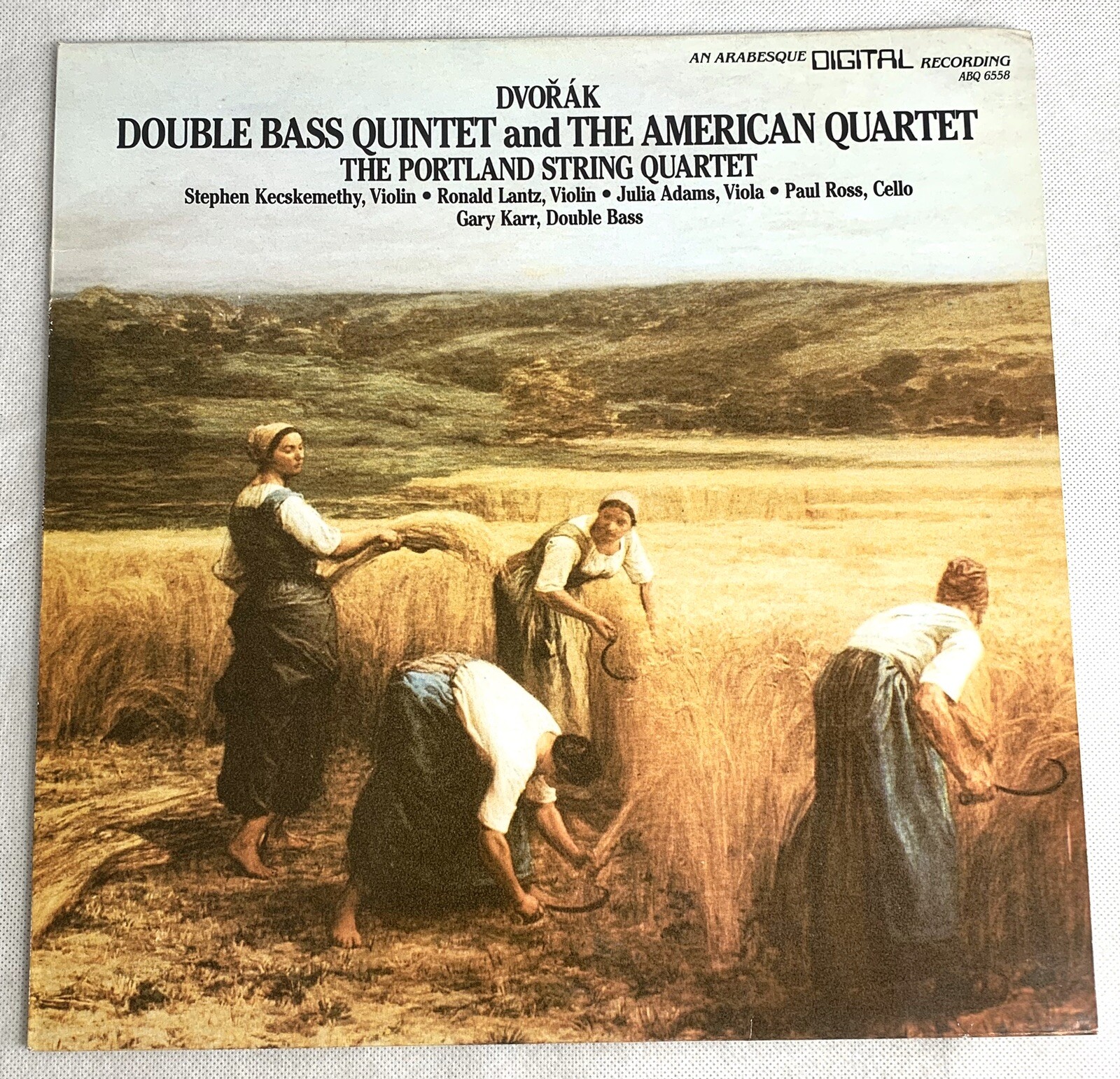 Dvorák Double Bass Quintet & The American Quartet. The Portland String