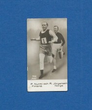 1931-32 Svedese Cloetta "Ross" #110 Paavo Nurmi - Reidar Jorgensen