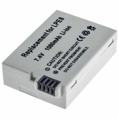 Akku Für Jenoptik Jendigital JD8.0z3SL Digitalkamera - 3,7V, 600mAh Li-Ion, Grau