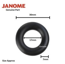 JANOME Genuine BOBBIN WINDER RUBBER - LARGE Fits Most New Janome Sewing Machines