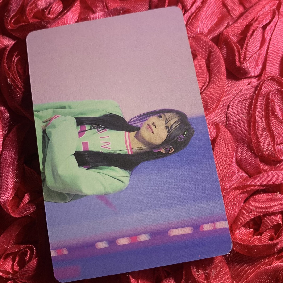 Mina TWICE 2024 Suits Celeb K-pop Girl Photo Card Green | eBay