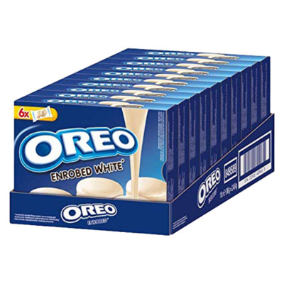 Oreo Enrobed White, 246g, 10er Pack